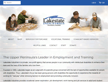 Tablet Screenshot of lakestateindustries.org